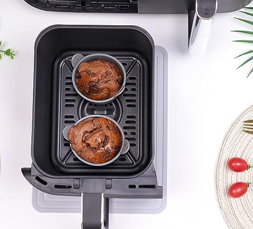 Lamapee Air Fryer Egg Moulds, 3Pack Silicone Ramekins for Air Fryer