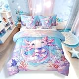 Size : 7 Piece Twin Bed in A Bag Includes : 1 Comforter: 68"x90"(173x228cm),1x Fitted Sheet 39"x75"x16"(100x190x40cm),1x Flat Sheet 66"x96"(170x245cm),2x Pillowcases 20"x30"(51x75cm),2 Pillow Cover 18"x18"(45x45cm) Design : Digitally printed 7-piece ...