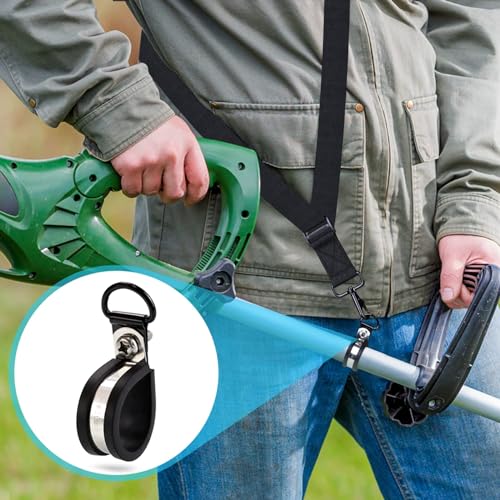 [Non-Slip] Weed Eater Trimmer Shaft Clamp, Innovation Shaft Boom Clamp, Fit 26mm, 28mm Poles, Trimmer Tubes, Bars and Shafts, For Use with Weed Eater Strap/Shoulder Strap - Thumbnail 7