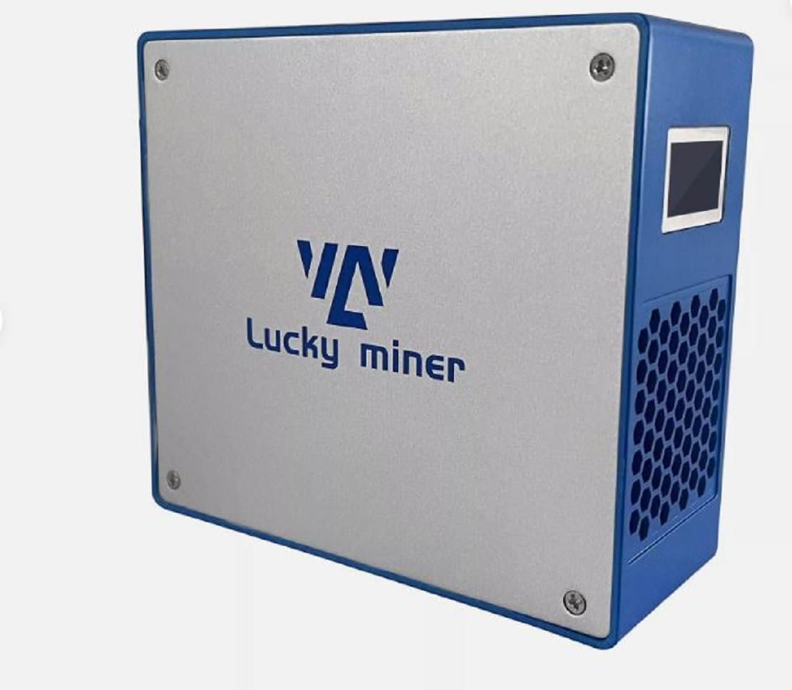 Lucky Miner-minero de Bitcoin LV07,hansrate de 1TH/S, Consumo 30W, WiFi,  SHA-256, BTC, DGB, BCH, BTC Solo, Crypto. Ruido de 40 DB. Minero de Suerte.  Incluye Fuente de Alimentacion Europea : Amazon.es: Informática