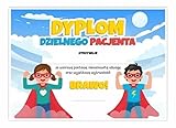 A4 Mutiger Patienten Diplom - Super Kinder 10pcs