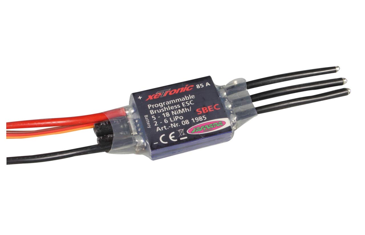 Jamara Xetronic 85A - 5A BEC Controller, Multicolor, Small