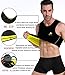 NINGMI Sweat Vest for Men Neoprene Waist Trainer Tank Weighted Vest Waist Trimmer Sauna Suit Running Vest