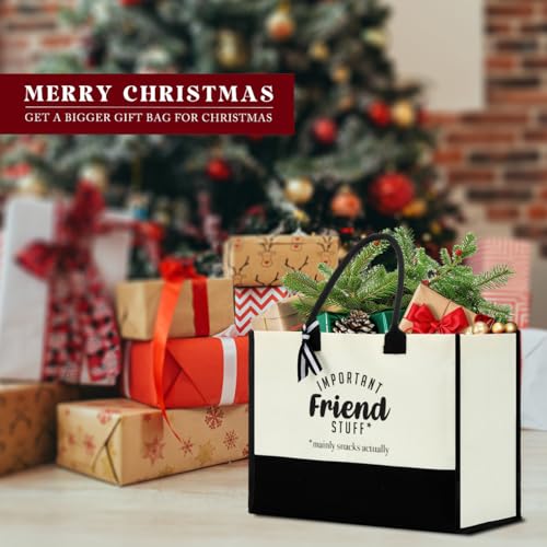 Image of FORBIDDEN PAPER Gifts Tote Bag Important Stuff Tote Gift Gifts Birthday for Shopping Bag Grocery Bag Utility Tote