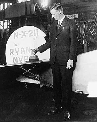 Charles Lindbergh Spirit of St. Louis 11x14 Photograph Photo Print