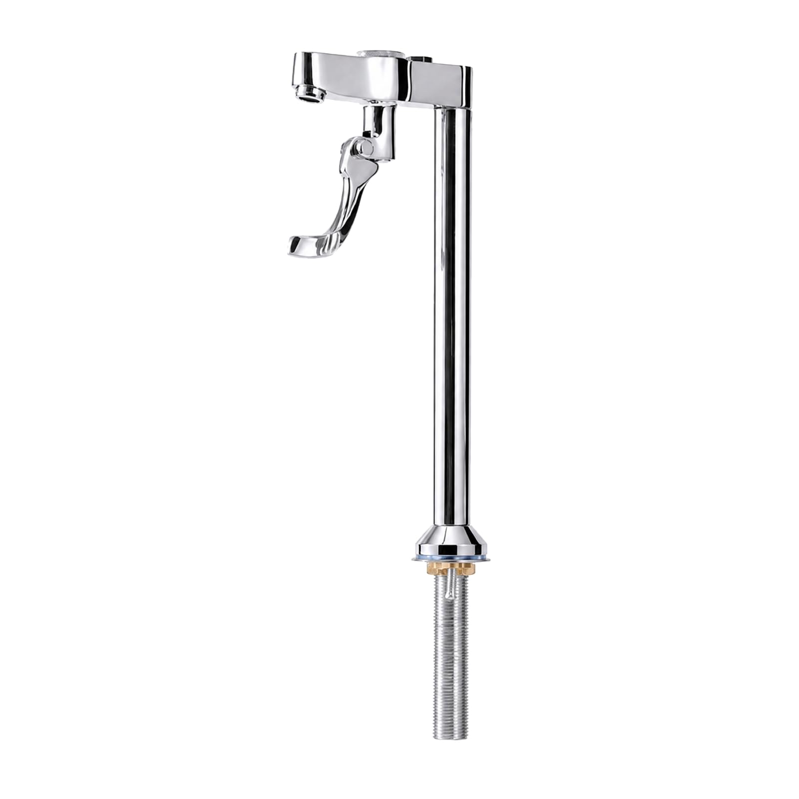 Ronyme Grifo con Enjuagador Vasoa Mano Enjuagador Vasos con Palanca Presión Instalación Sencilla Grifo Palanca Empuje para Establecimientos, 26CM