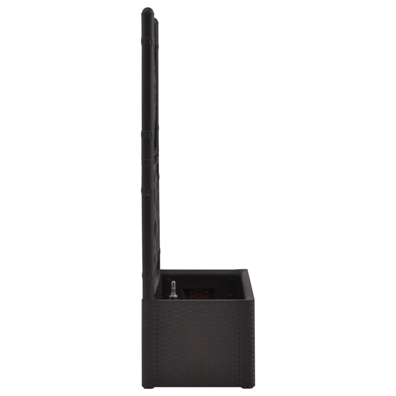 ShGaxin Arriate, Tavolo Da Coltivo, Orto Domestico, Arriate Da Giardino, Coltivazione Di Piante Aromatiche, con Traliccio e Sistema di Irrigazione Automatica Antracite