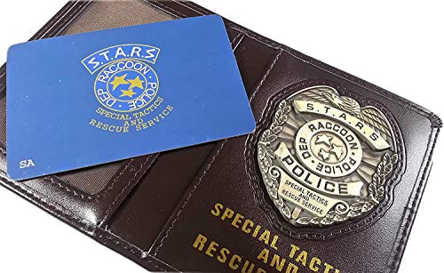 Resident Evil Biohazard S.T.A.R.S RPD Wallet Leon ID Holder | Chris Jill Cosplay4