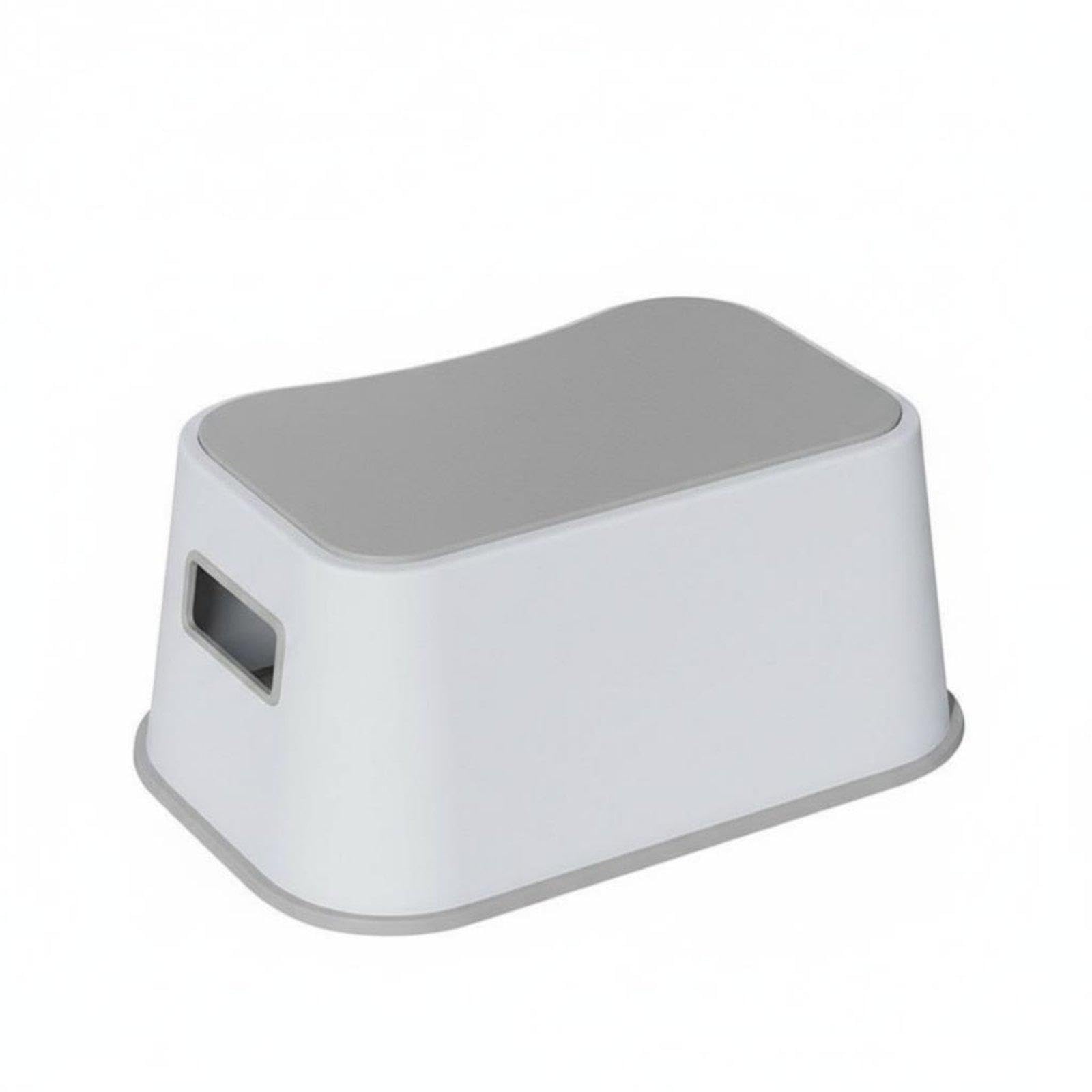 2-Step Kids' Stool Non-Slip Childcare Product Adaptable Children's Furniture for Young Children, Parents, Bathroom, Nursery, Living Room Grey Upgraded Frosted-image-6