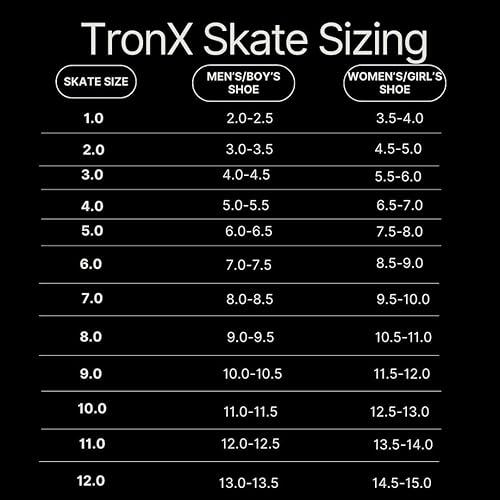Miniatura 8 de TronX Stryker 3.0 - Patines de hockey en línea para adultos mayores y niños, nuevo modelo