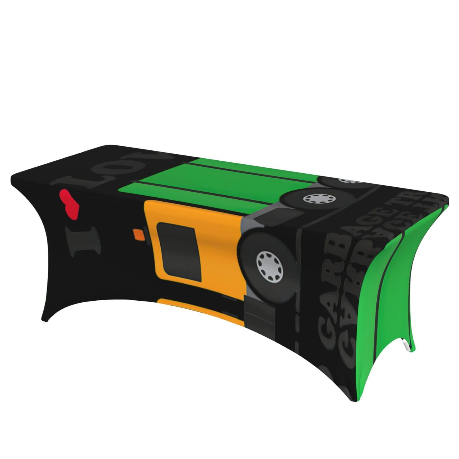 Nappe de table extensible 1,8m I Love Trucks pour anniversaire et mariage