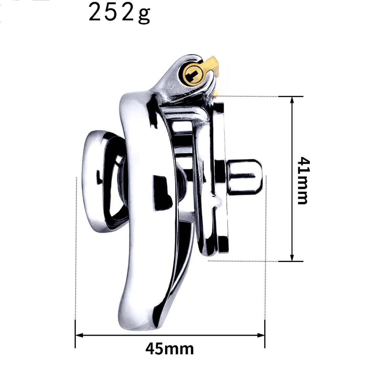 GAOSJX Elegante Acciaio Inossidabile Rimovibile(B Style 2,S 45MM)