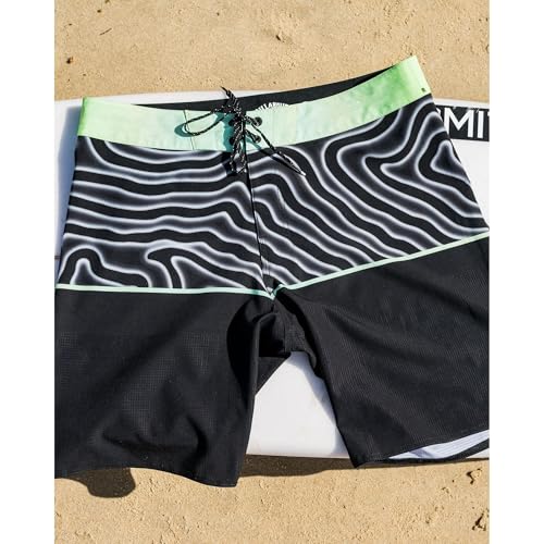 Billabong Men's Fifty50 Airlite Performance 19" Boardshorts Swim Trunks, Color Asphalt, Size 342