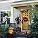 Halloween Pumpkin Head Yard Decor Lighting 2024 New Gourdo Jack-O-Lantern Decor Mouth Open Vintage Pumpkin Halloween Lights Indoor ＆ Outdoor Scary Decorations for Haunted House Porch Yard Party Decor