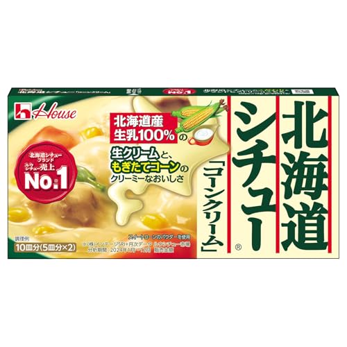北海道シチュー ハウス コーンクリーム 180g×3個のサムネイル