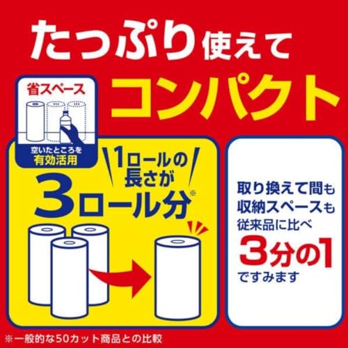 日本製紙クレシア『スコッティファイン3倍巻きキッチンタオル』