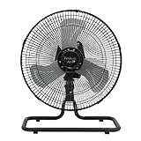 Narvik NA1012 Ventilador Industrial 12” | 712 CFM | Motor Metálico + Aspas de Aluminio | 3 Velocidades con Inclinación...