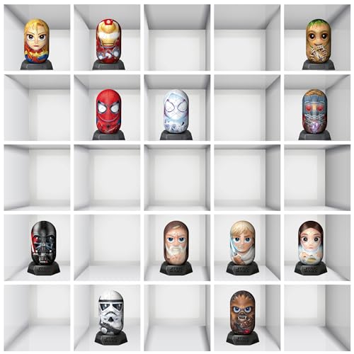 Ravensburger Hylkies: Star Wars Sammelfiguren zum selbst zusammenbauen - Figur #05 - Chewbacca - Aufbauen, Verlieben, Sammeln - Mini-Figuren für Fans von Star Wars