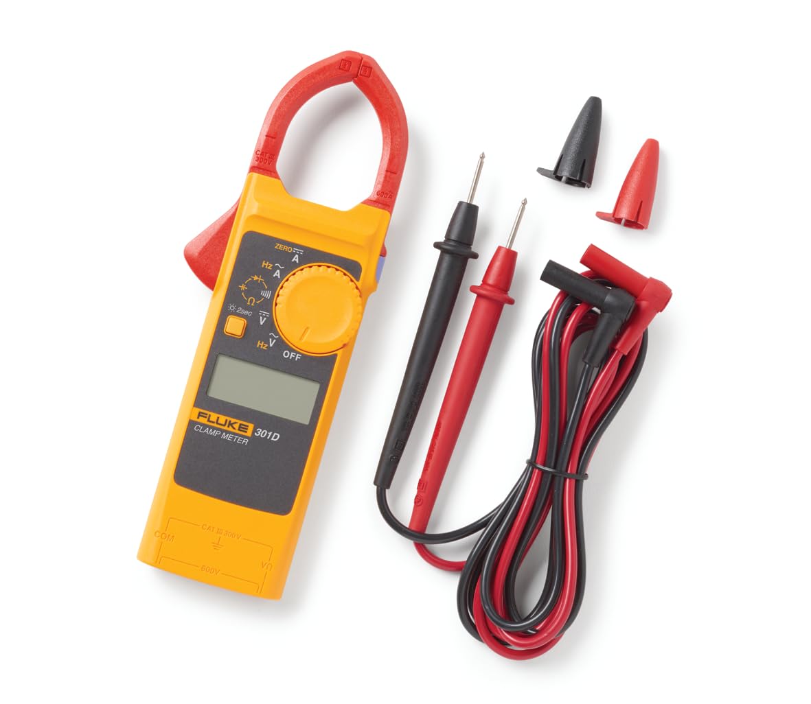 Fluke Stromzange FLUKE-301D/EUR – digital, CAT III 300 V, 6000 Counts