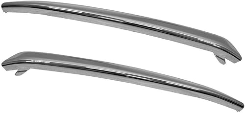 Buy N Try Molduras de parachoques delantero cromado para Chevrolet Tahoe Suburban 2015-19 GM1046106 GM1047106