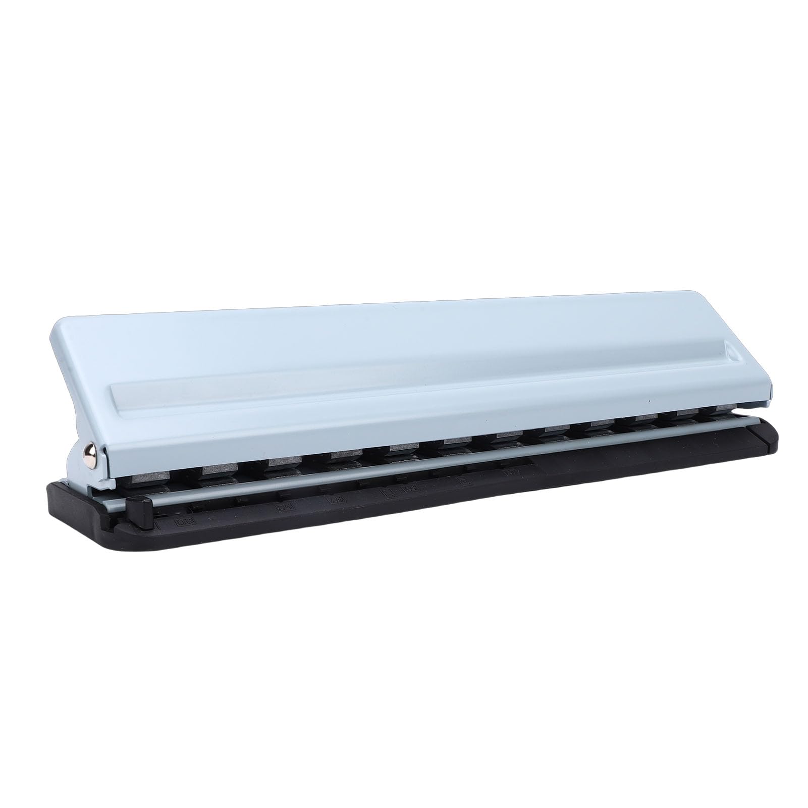 Elprico Perforatore a 12 Fori, Perforatore Portatile, a Fungo con Posizionamento Preciso, Adatto per Formati Carta A4, A5, B5, A7, per Quaderni con Rilegatura e Accessori