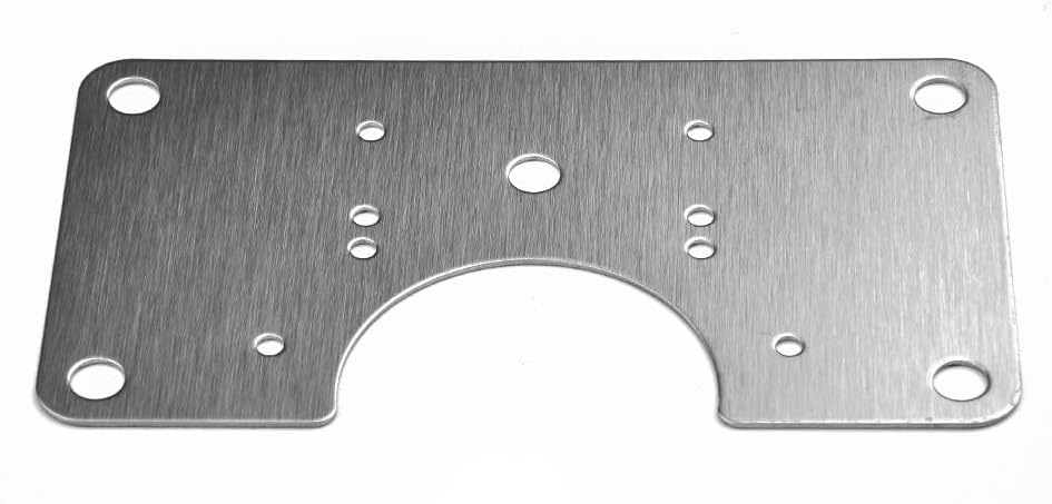 For Cabinet Door Hinge Repair Plate Made of Stainless Steel Effective Solution for Door Installation (1pc)