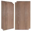 Large Wood Slat Acoustic Panels for Wall Sound Proof Panels for Wall Decor and Ceilings 47.2 x 23.6 x 0.4 Inch Wood Veneer Sound-Absorb Panels for Bedroom Home Studio Office (Wooden Stripes, 5 Pack)