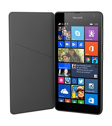 Nokia Shell Cover   Funda para Nokia Lumia 535, gris