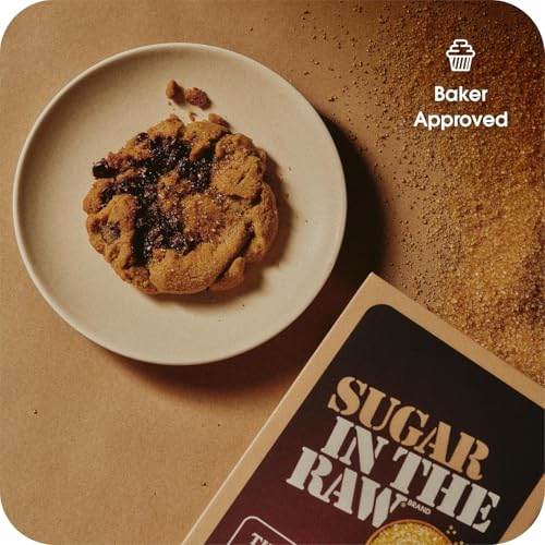 Image of In The Raw Granulated Turbinado Cane Sugar, 2 lb Box, Pure, All-Natural Turbinado Sugar, Non-GMO Project Verified, Kosher, Vegan and Gluten Free (Pack of 12)