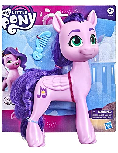 My Little Pony, Figura, Princesa Petals - My Little Pony: A New Generation, Brinquedo de 20 cm com Acessório - A Partir de 3 Anos
