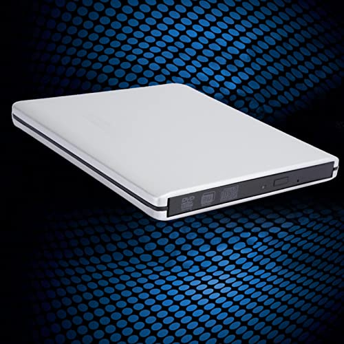 Extern dvd-station, krasbestendig extern cd-/dvd-station Multifunctioneel voor laptop voor(Zilver) - Image 3