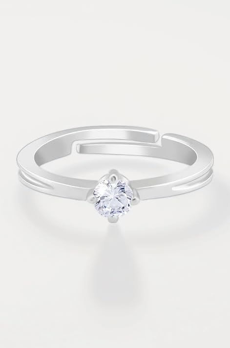 925 Silver Zircon Love Ring | Gifts for Women & Girls