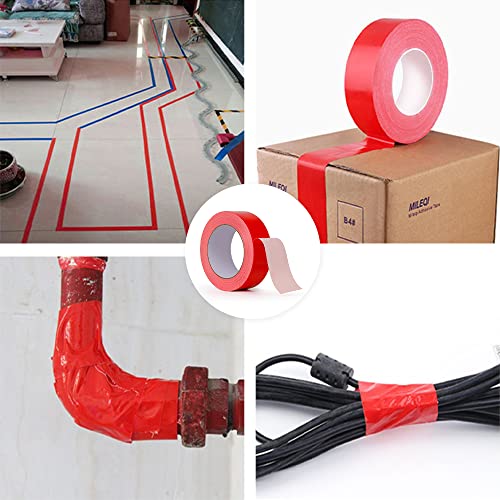 Pengruili Waterproof Duct Tape，8 Roll Multi Use Colored Duct Tape，Tearable Duct Tape No Residue Strong Adhesive，For Crafts，Home Repair Use,Carpet Binding.（Fn-6-8Mx-4.8 * 10） #TOP5