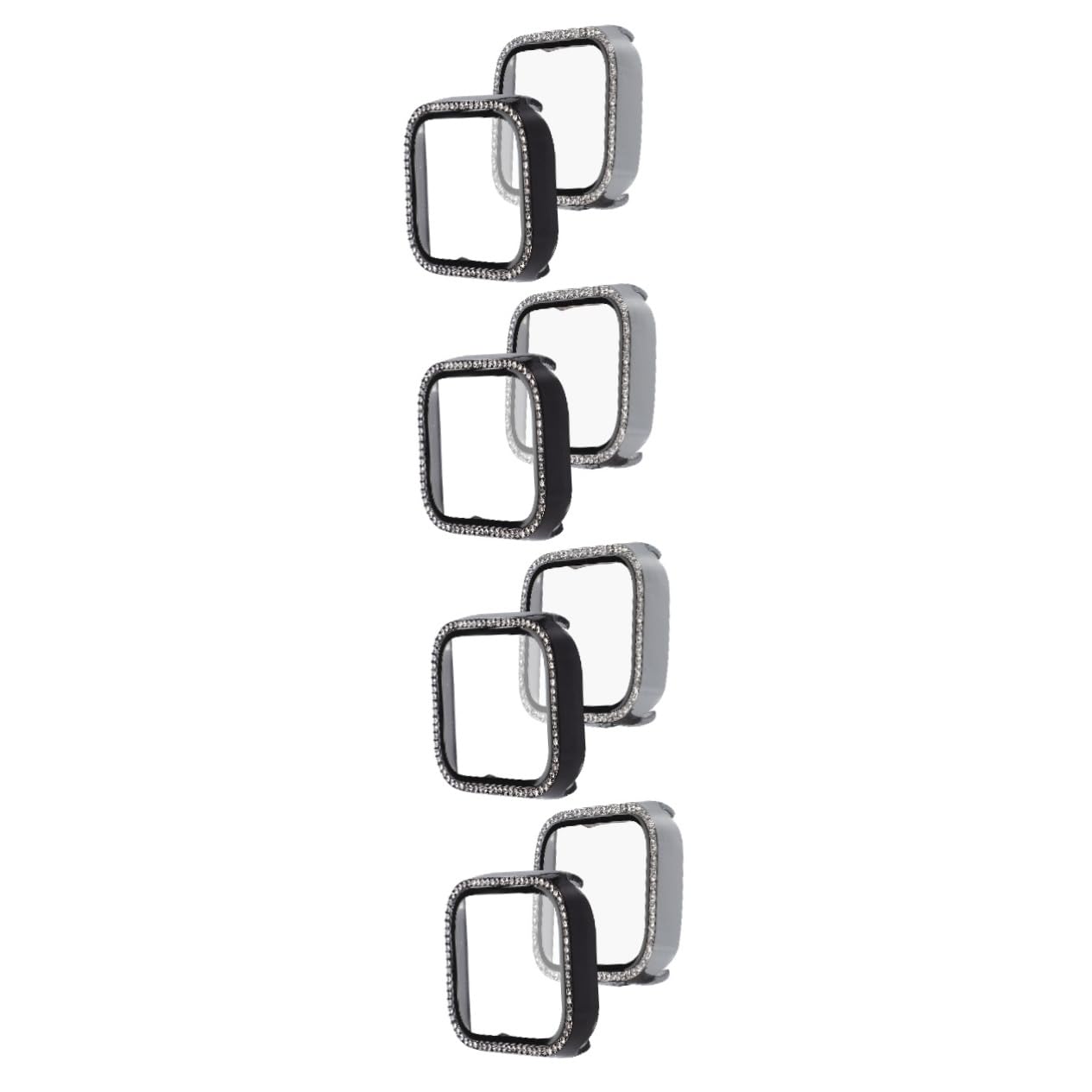 OSALADI 8 Pcs Watch Case Watch Ultra Screen Protector Smartwatch Cover Replaceable Watch Case Smartwatch Case Cover Watch Shell Protector Tempered Film Dial