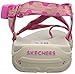 Skechers Women's Reggae Haystack Toe Ring Sandal,Fuchsia/Amp/Natural,11 M US