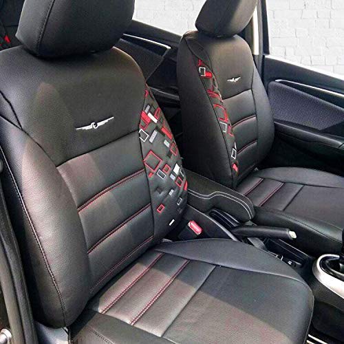 Elegant Glory Cub Black Art Leather Car Seat Cover for Toyota Glanza Amazon.in Car & Motorbike