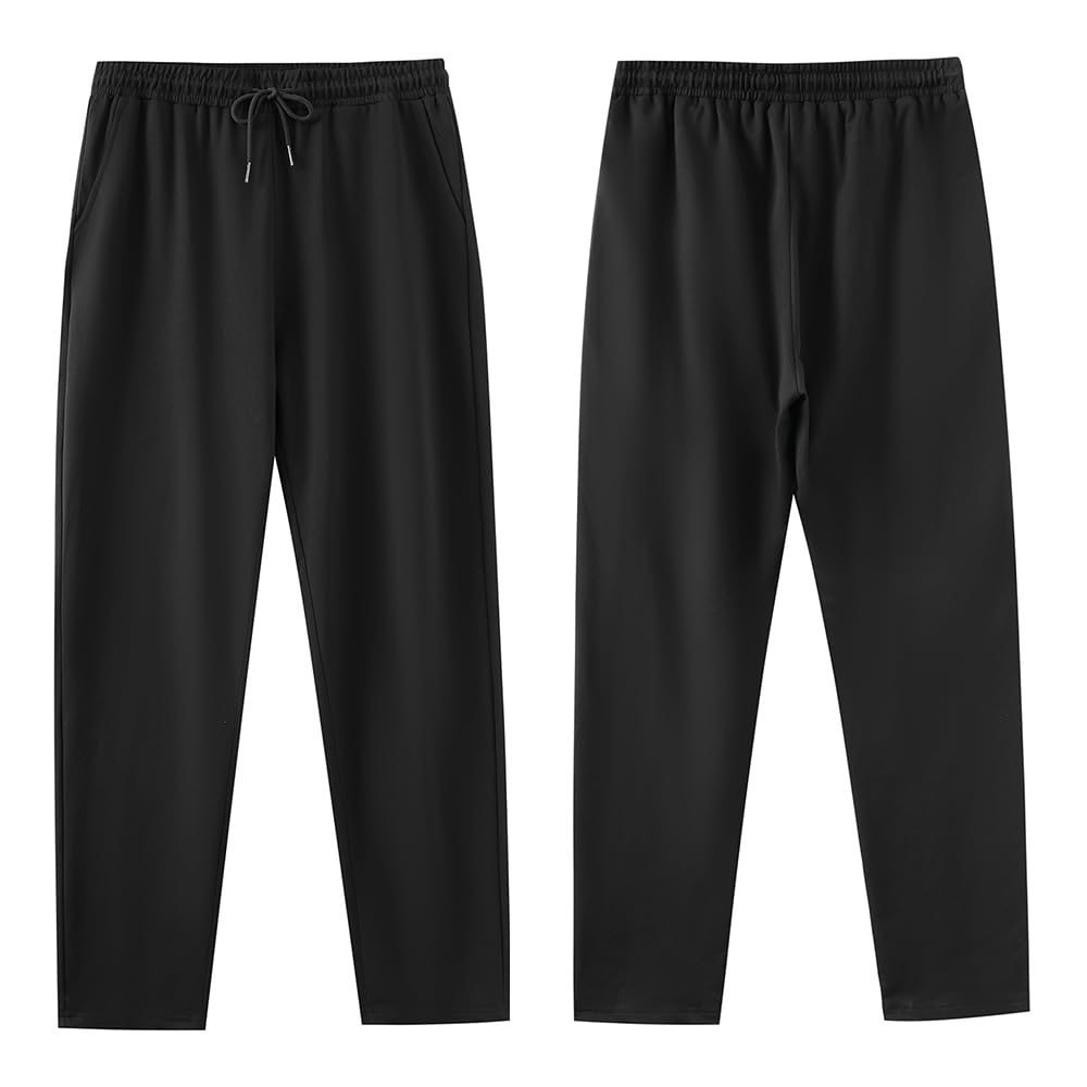 FGFD&OU Pantaloni Sportivi Uomo Cotone Pantaloni Lunghi da Umom Joggers Slim Fit Pantaloni Tuta Palestra Running Fitness Pants con Tasche per L'Estate Inverno