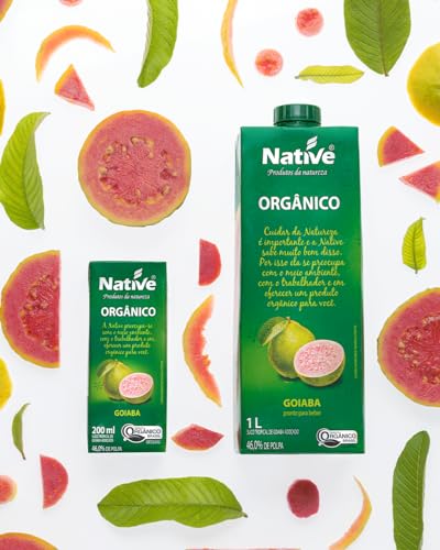 Native Suco Tropical De Goiaba Orgânica 1L