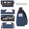 S-ZONE Men's Messenger Bag Crossbody Shoulder 15.6 Inch Laptop Vintage Canvas Briefcase Satchel for Work School Traveling Daily Use Multiple Pocket #2