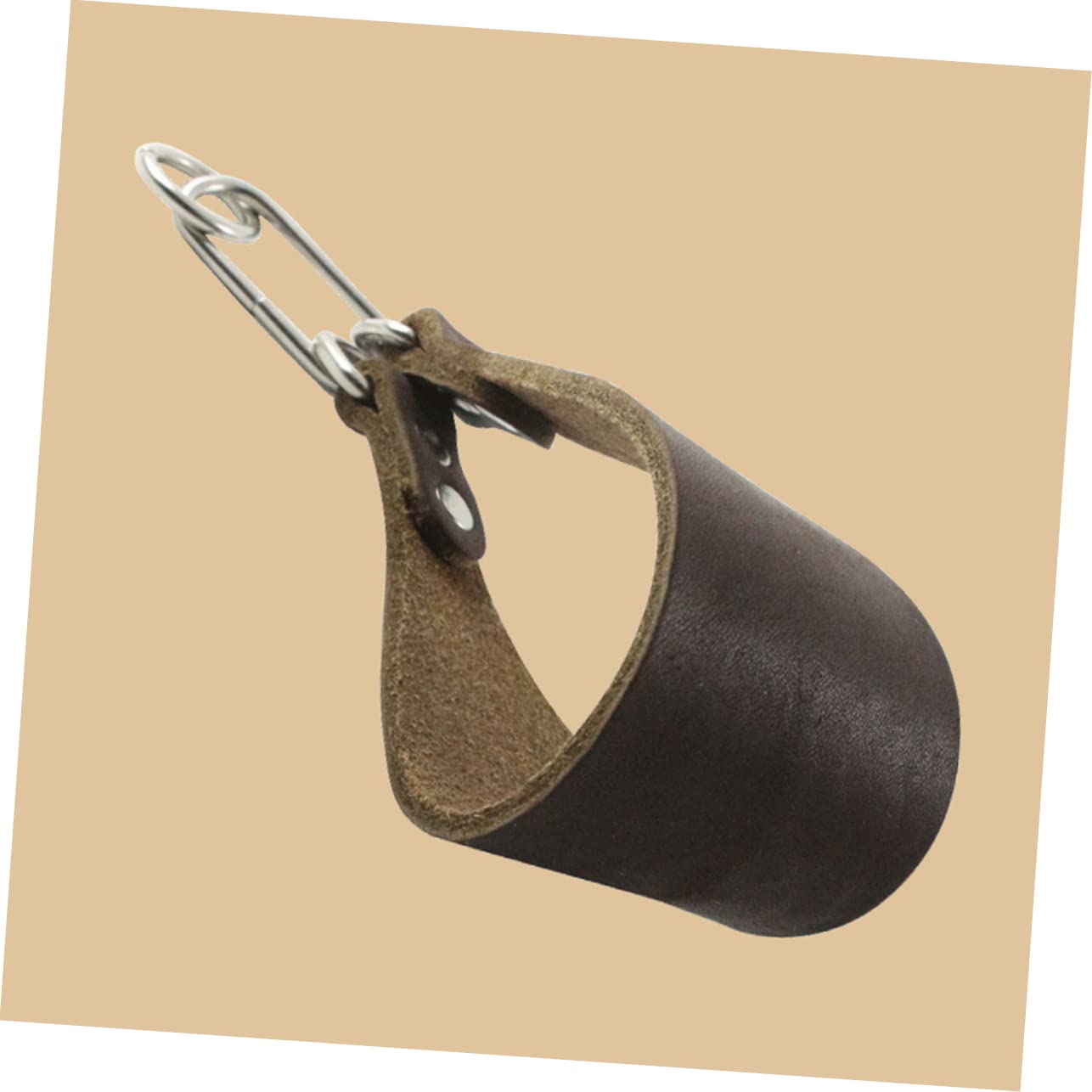INOOMP 3stücke Fashion Widen Cattlehide Hundehalsband Haltbares Dünnes Nackengurt Mit Schnalle Für Whippet Und Hunde Mit Dünnem Hals Kaffee