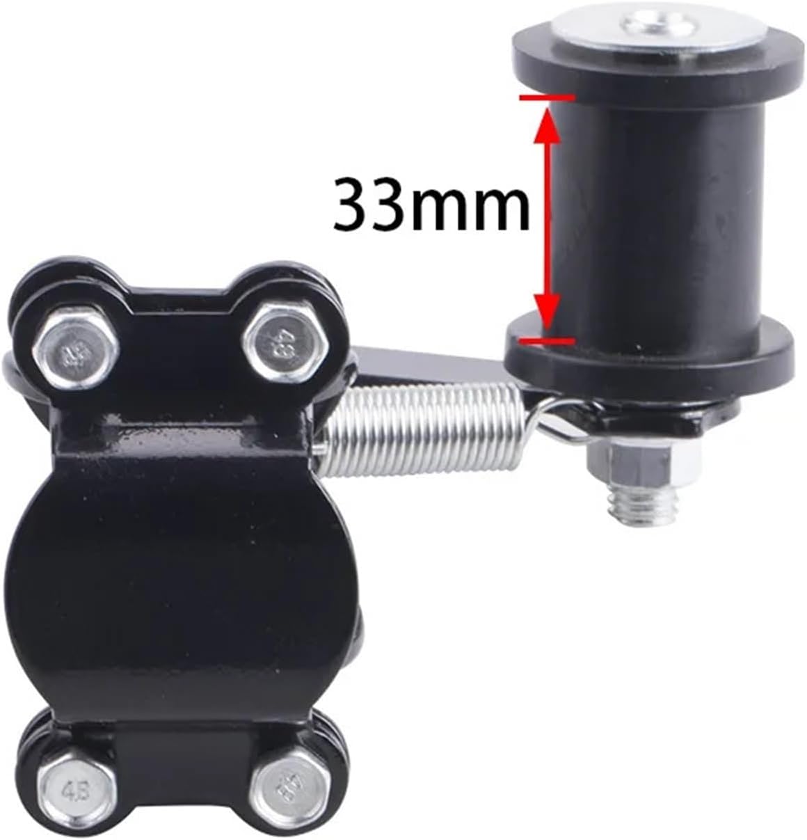 Universal Motorcycle Chain Tensioner Adjuster Roller Tools for Dirt Bikes ATVs and Motocross Vehicles(Blue)