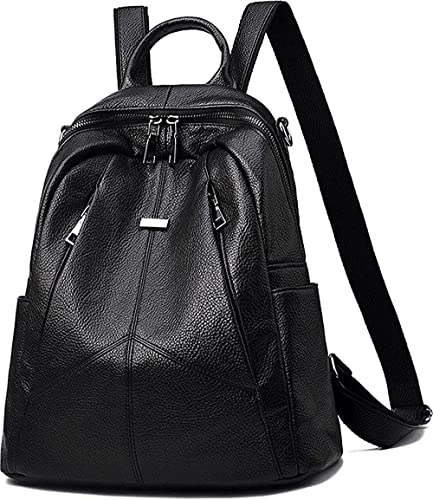 Image of ProArch Women's PU Leather Stylish and Trending Backpack for College Office Travel Anti Theft Backpack Purse for Women and Girls with Sling Belt| Casual