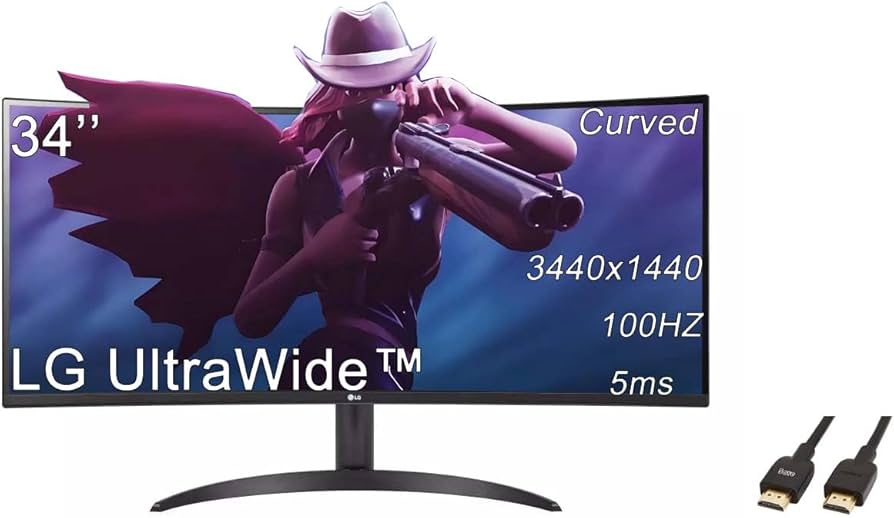 LG 34インチ Curved UltraWide Gaming Monitor Amazon.com: LG 34 inch UltraWide Curved Monitor, 21:9 WQHD
