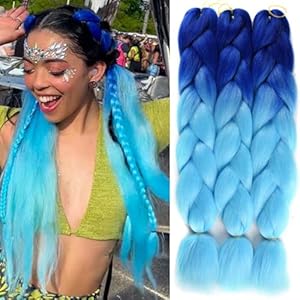 Ombre Braiding Hair Synthetic Jumbo...