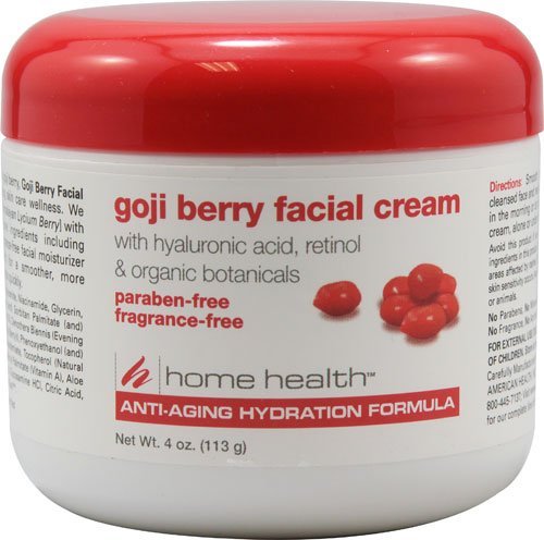 Home Health Goji Berry Facial Cream Fragrance Free -- 4 oz - 2pc by Home Health