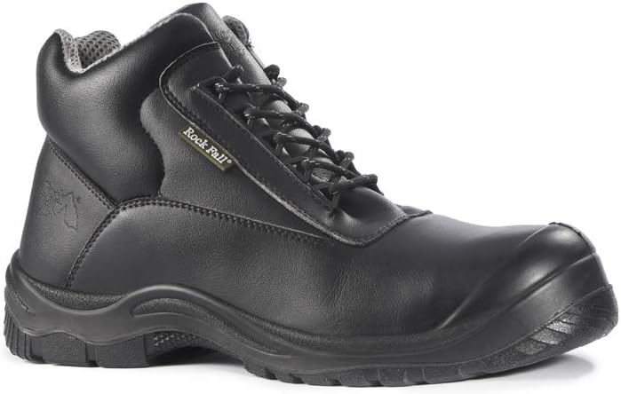 Rock FallRock Fall RF250 Rhodium 10 Safety Boot - Black
