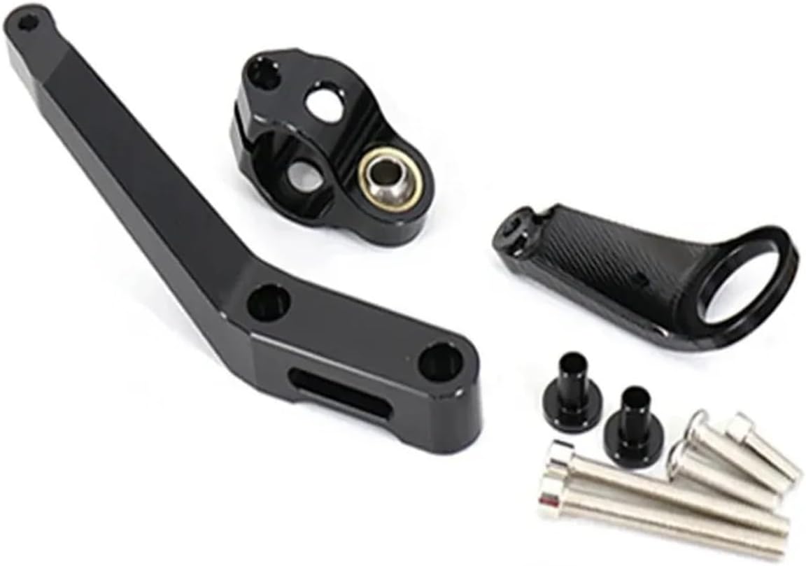 Compatible With Honda CBR929RR CBR 929 RR 2000 2001 Motorcycle Steering Stabilize Damper Mounting Bracket Kit(White)