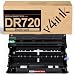 V4INK New Compatible Brother DR720 Drum Unit With Brother HL-5400 HL-6100 DCP-8110 Series Toner Printers