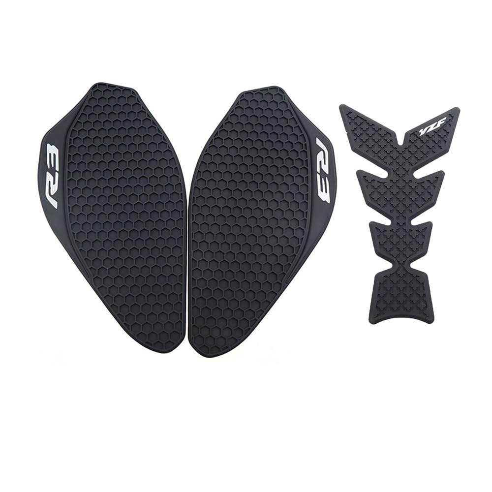 Motorbike Tank Protector for YZF-R3 YZF R3 YZFR3 2019-2023 Motorcycle Side Fuel Tank Pad Protector Sticker Decal Knee Grip Traction Pads