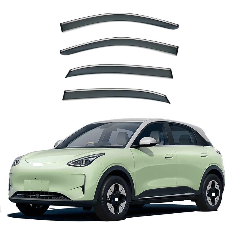 Déflecteurs de vent Geely Xingyuan 2024+ pare-soleil et pare-pluie
